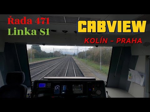 Cab Ride 4K | Kolín - Praha, Masarykovo nádraží ( S1 ) | ČD 471 | Train driver’s view