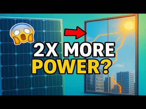 This NEW Solar Panel Window Hits Record Efficiency