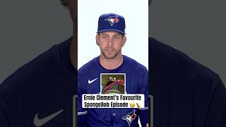 Ernie Clement shares his favourite SpongeBob episode ???????? #MLB #BlueJays