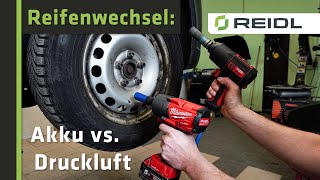 M18 ONEFHIWF12 vs. TheDevil - Reifen wechseln // Akku- oder Druckluftschlagschrauber? [German]