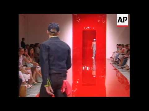 Jasper Conran presents ironic collection in Milan