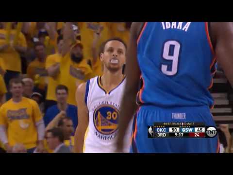 NBA Playoffs: Stephen Curry vs Oklahoma City Thunder 30.05.2016 36Pts (WCF - Game 7)