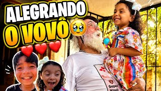 MANETIKIN LEVOU AS CRIANÇAS PARA ALEGRAR O VOVÔ ❤️❤️❤️ | LUIZ DO SOM 
