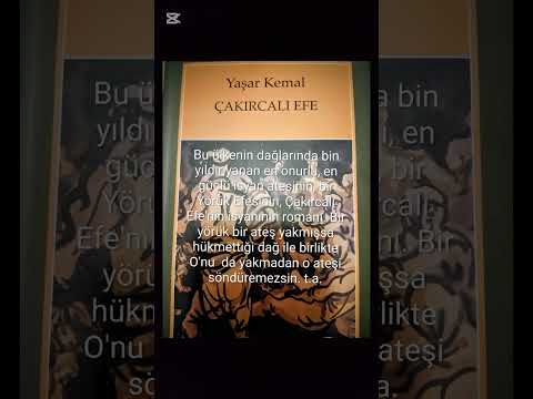 YAŞAR KEMAL- ÇAKIRCALI EFE- 6. BÖLÜM- TURGAY AKPINAR'IN SESİNDEN 