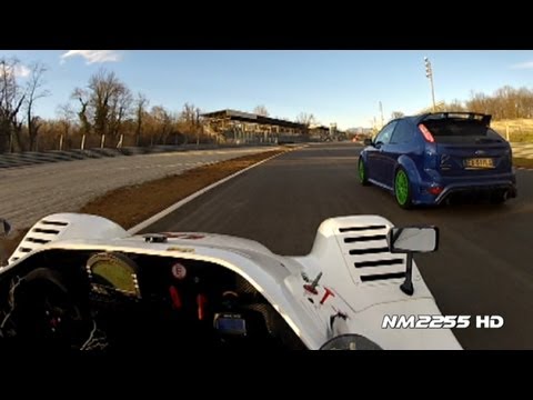 270km/h in Radical SR8 V8 on Track!
