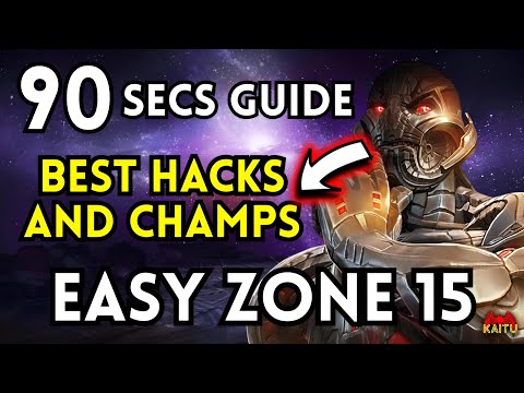 GLITCH INCURSIONS 90 SECONDS GUIDE! BEST CHAMPIONS & HACKS! - MCOC