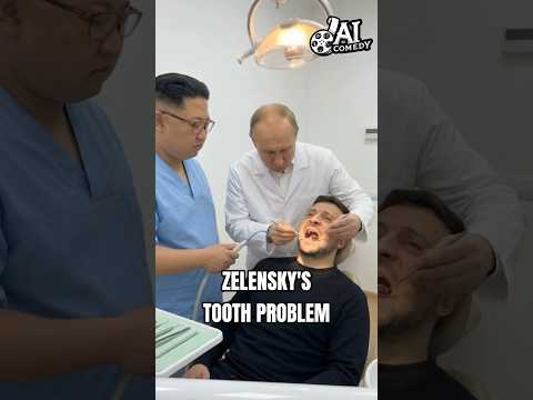 Zelensky visits Dentist — and the result is unbelievable 😂🦷