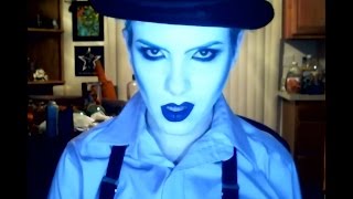 Gary Numan Makeup Tutorial