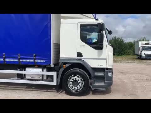 DAF LF230 18T 4X2 CURTAINSIDE BODY - EURO 6