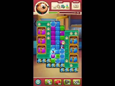 Toon Blast Level 8481 - NO BOOSTERS 🐻🐺🐱 | SKILLGAMING ✔️