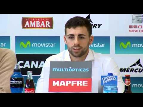 Real Zaragoza - Presentación de Rodri 31/01/2013