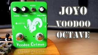 Video thumbnail for Joyo Voodoo Octave - Guitar Pedal Demo by SRGuitar