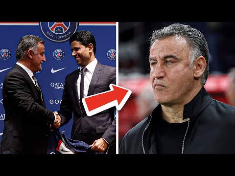 PSG Sack Christophe Galtier 👋