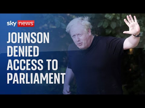 Boris Johnson denied special access to parliament as MPs endorse report which said he lied