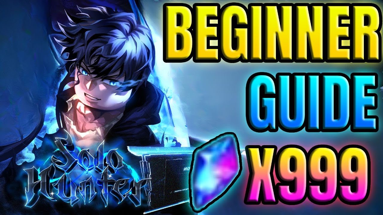 Roblox Solo Hunters COMPLETE Beginner Guide