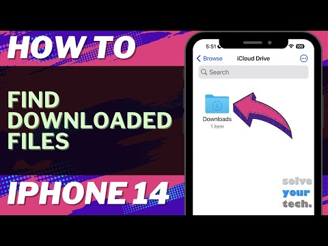 How to Find Downloaded Files on iPhone 14