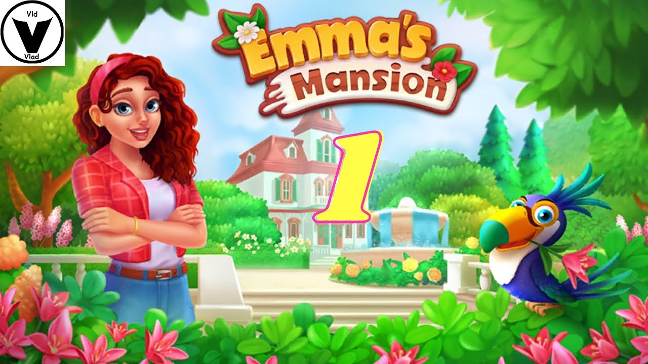 Emma's Mansion Gameplay Android/iOS - Day 1 Complete