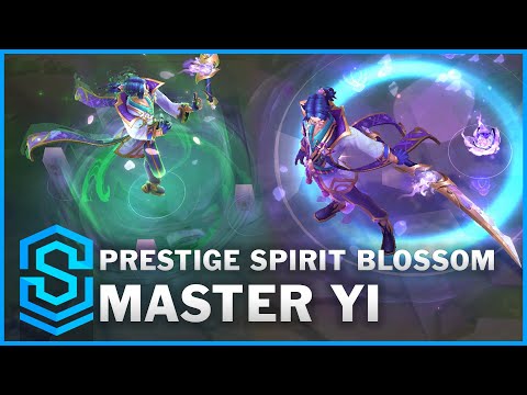 Prestige Spirit Blossom Master Yi Skin Spotlight - Pre-Release - League of Legends
