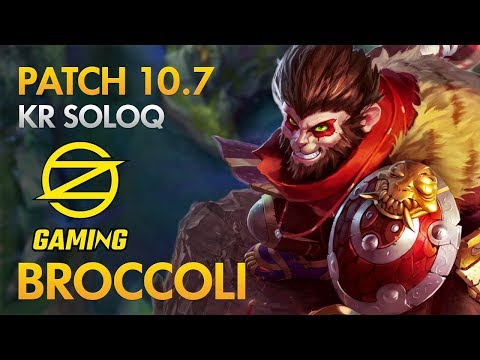 (4 vs 5 Game) OZ Gaming BroCColi - Jungle: Wukong vs Ivern - KDA 12/2/10