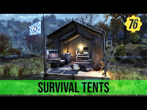 Fallout 76: Survival Tents