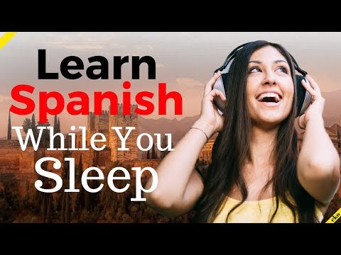 Learn Spanish While You Sleep 😀 Most Important Spanish Phrases and Words 😀 English/Spanish (8 Hours)