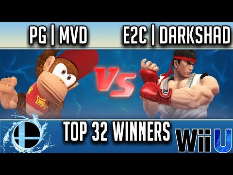 Smash'N'Splash 3 TOP 32 WINNERS - PG | MVD (Diddy Kong) vs E2C | Darkshad (Ryu)