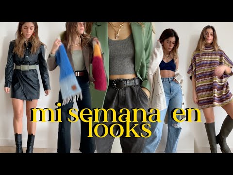 MY WEEK IN LOOKS – 5 looks from Monday to Friday