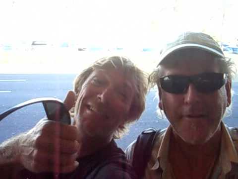 soggy hogs arrive at LAX