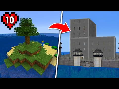 Insane Hardcore Minecraft Villager Prison Build!