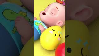 Ten in the Bed | 10 Ovos Surpresa Coloridos | Dez na Cama |  Músicas Infantis | Leo em Português