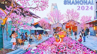 Spring flowers walking tour of ShangHai