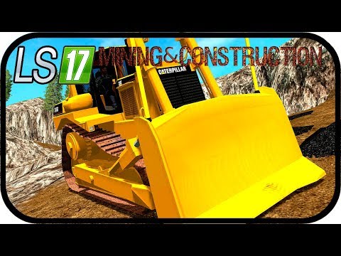 LS17 Mining & Construction Economy V1 - Mit der  Caterpillar Kettenraupe Kohle schieben#082 SE02