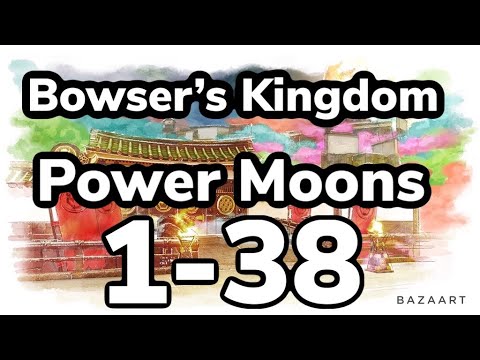 [Super Mario Odyssey] Bowser's Kingdom Power Moons 1 - 38 Guide