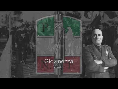 'Giovinezza' - Anthem of the PNF