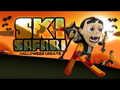 Ski Safari - Halloween Update - YouTube