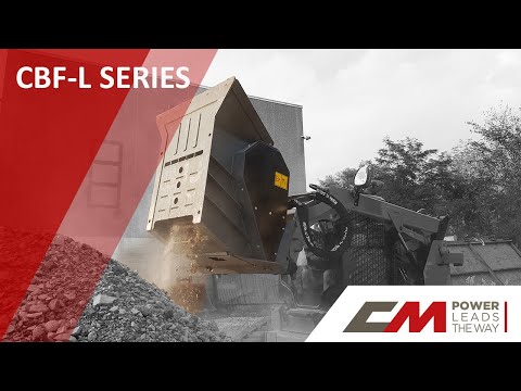 Godet concasseur CBF-L - CM Crushers - Granulométrie ajustable 15-80mm - Compatible pelle, mini-pelle, skip loader et chargeuse_7