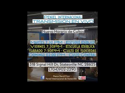 09-16-2021 - ESCUELA BIBLICA RADIAL EN VIVO CON EL PASTOR DAVID CRUZ DESDE DE STATESVILLE, NC