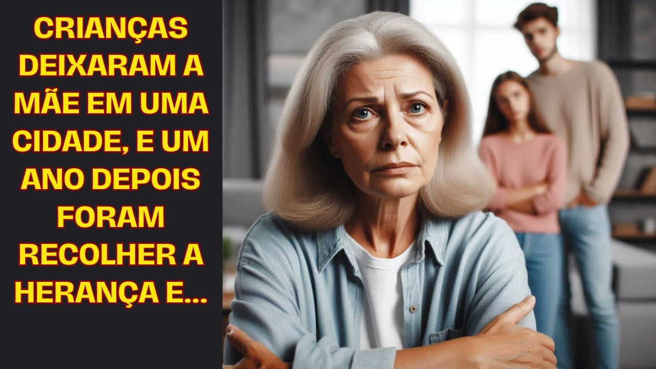 Crianças deixaram a mãe em uma cidade, e um ano depois foram recolher a herança e...