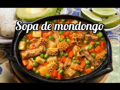 COMO HACER SOPA MONDONGO (TIPICO COLOMBIANO)