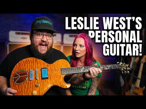 Leslie West's 1 of 1 Woodstock Guitar SOUNDS Insane!!