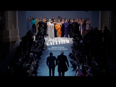 Jean Paul Gaultier Haute Couture by Haider Ackermann