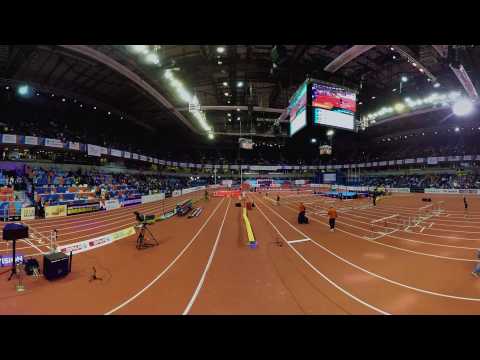 60m Hurdles Men FINAL EICH 2017