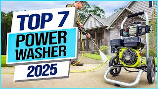 Top 7 Best Power Washers 2026