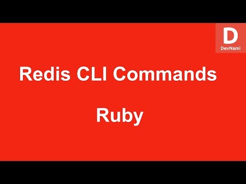 Ruby Redis CLI Commands