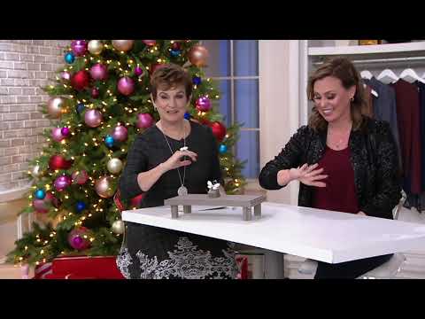 Diamonique Flexible Moving Butterfly Ring, Sterling Silver on QVC