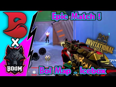 Bo 1 Match Highlights - Bleed Esports VS BOOM Esports | Valorant India Invitational