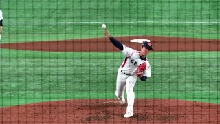 2023/3/13　ミハル・コバラ　Michal Kovala （WBCチェコ代表）　19歳の大学生右腕　最速147km/h計測