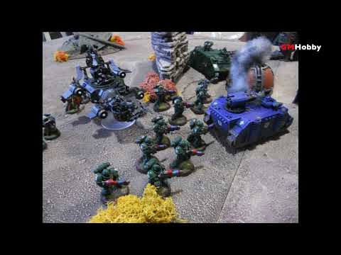 Warhammer 40K - Craftworlds Eldar vs Dark Angels