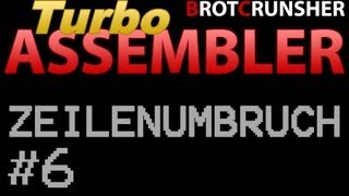 Turbo Assembler 6 - Zeilenumbruch