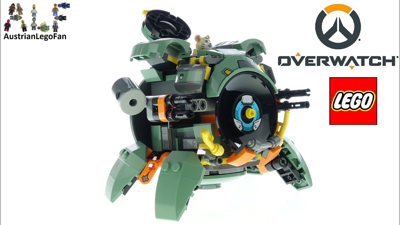 LEGO Overwatch 75976 Wrecking Ball - Lego Speed Build Review